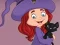 Mchezo G2E Happy Witch Girl And Cat Room Escape online