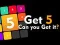 Mchezo Get 5 online