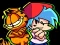 Mchezo Funkin' On a Monday with Garfield the cat online