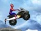 Mchezo Spiderman Snow Scooter online