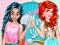 Mchezo Jasmine and Ariel Wardrobe Swap online