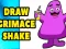 Mchezo Grimace Shake: Draw and Erase online