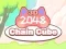 Mchezo Chain Cube 2048 3D online