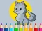 Mchezo Coloring Book: Wolf online
