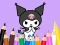 Mchezo Coloring Book: Kuromi Carries Bag online