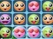 Mchezo Emoji Match 3 online