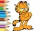 Mchezo Coloring Book: Garfield Hamburger online