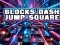 Mchezo Blocks Dash Jump Square online