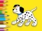Mchezo Coloring Book: Cute Spotted Dog online