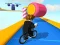 Mchezo Obby But You're On a Bike online