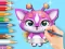Mchezo Coloring Book: Cute Fluvsies online