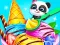 Mchezo Baby Panda Ice Cream Truck online