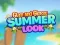 Mchezo Glam And Glossy Summer Look online