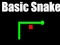 Mchezo Basic Snake online