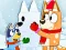 Mchezo Jigsaw Puzzle: Bluey Christmas Snowman online