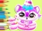 Mchezo Coloring Book: Baby Fluff's Birthday online
