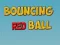 Mchezo Bouncing Red Ball online