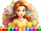 Mchezo Coloring Book: Flower Dress Up online