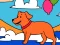 Mchezo Color By Code: Yellow Dog online