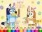 Mchezo Coloring Book: Bluey Happy Easter online