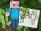 Mchezo Minecraft Fun Coloring Book online