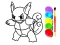 Mchezo Pokemon Coloring Book online