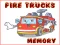 Mchezo Fire Trucks Memory online