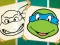 Mchezo Ninja Turtles Coloring Book online