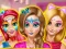 Mchezo Princesses Room Face Painting online