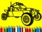 Mchezo Back To School: Rally Car Coloring Book online