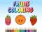 Mchezo FRUITS COLORING online