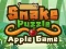 Mchezo Snake Puzzle Apple Game online