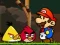 Mchezo Mario vs Angry Birds online