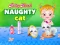 Mchezo Baby Hazel - naughty cat online
