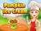 Mchezo Pumpkin Ice Cream online