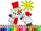 Mchezo Back To School: Winter Time Coloring online