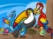 Mchezo Exotic Birds Coloring online
