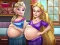 Mchezo Happy Princesses Pregnant BFFS online