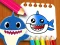 Mchezo Baby Shark Coloring Book online