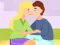 Mchezo Romantic Secret Kiss online