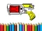 Mchezo Back To School: Nerf Coloring Book online
