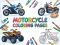 Mchezo Motorcycle Coloring Pages online