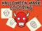 Mchezo Halloween Mask Coloring Book online