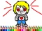 Mchezo Scary Boy Coloring Book online