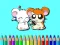Mchezo Hamster Coloring Book online