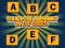 Mchezo Touch The Alphabet In The Oder online