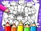 Mchezo Ninja Turtle Coloring Book online