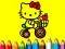 Mchezo Back To School: Sweet Kitty Coloring online