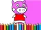 Mchezo Back To School Coloring Book Pig online