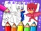 Mchezo PJ Masks Coloring Book online